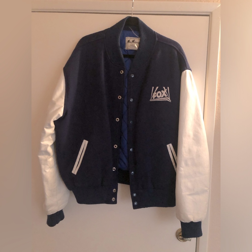 Rare Find, Vintage 1990’s Fox Network Letterman’s Jacket X-Large